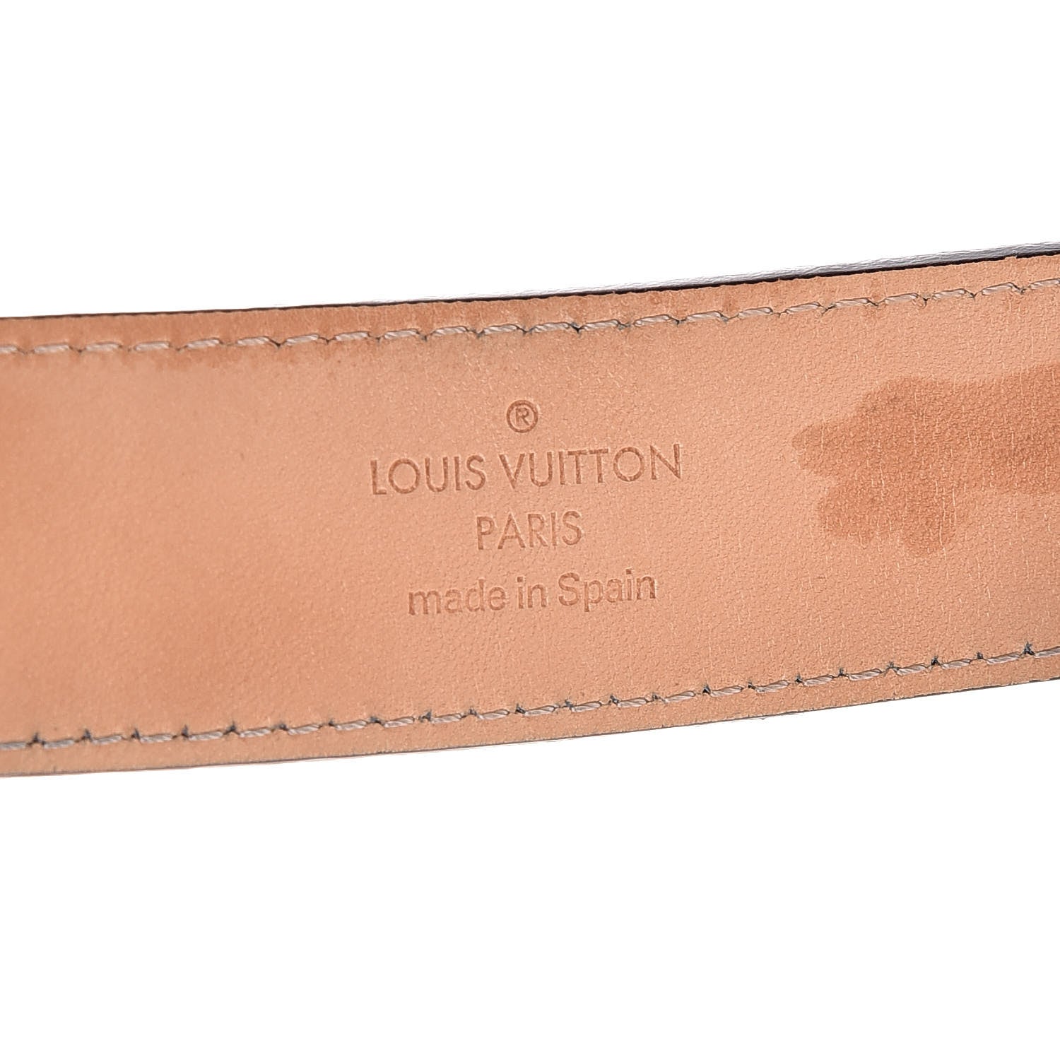 Louis Vuitton Vernis LV Frame Belt 90 36 Amarante 4 of 11