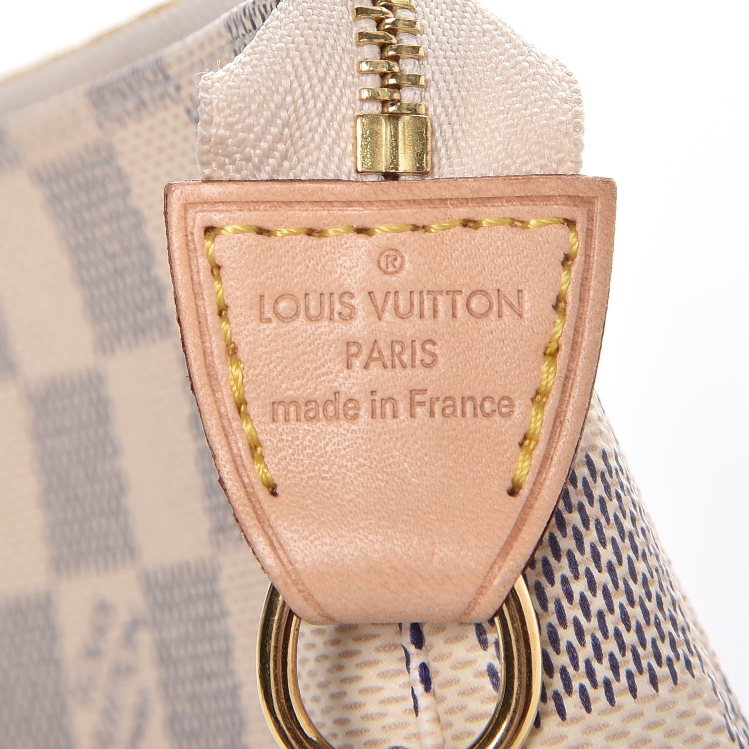 Louis Vuitton Damier Azur Mini Pochette Accessories 5 of 7