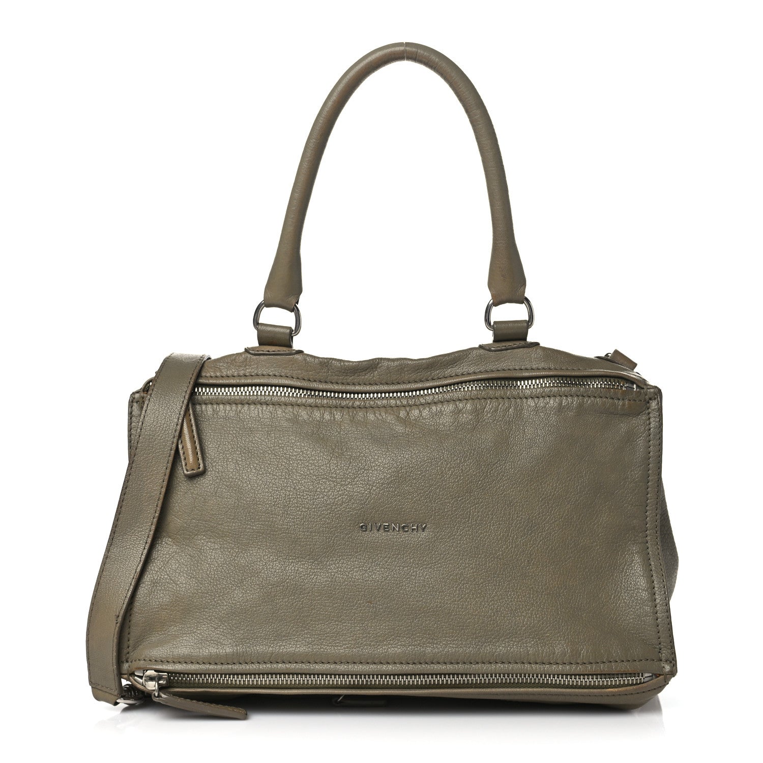 Givenchy Sugar Goatskin Large Pandora Olive 1 of 12