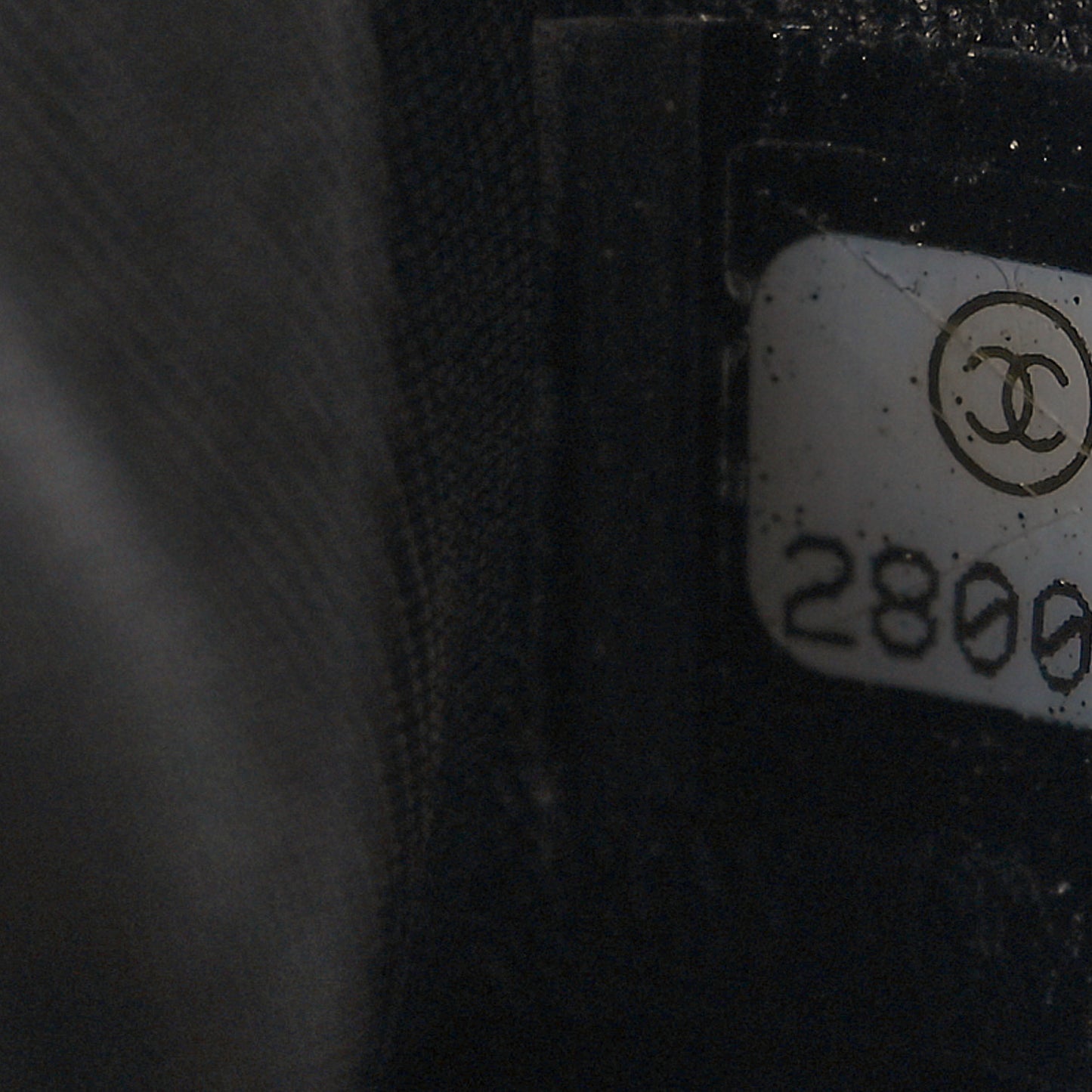 Tweed Mini Pearl Handle Flap Black Ecru