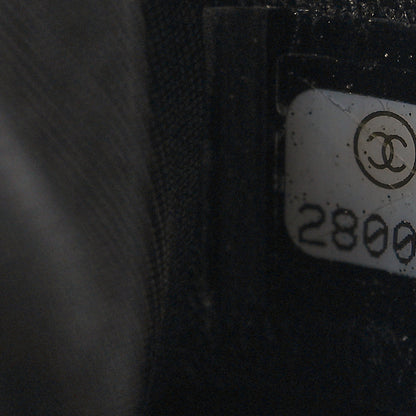 Chanel Tweed Mini Pearl Handle Flap Black Ecru 7 of 10