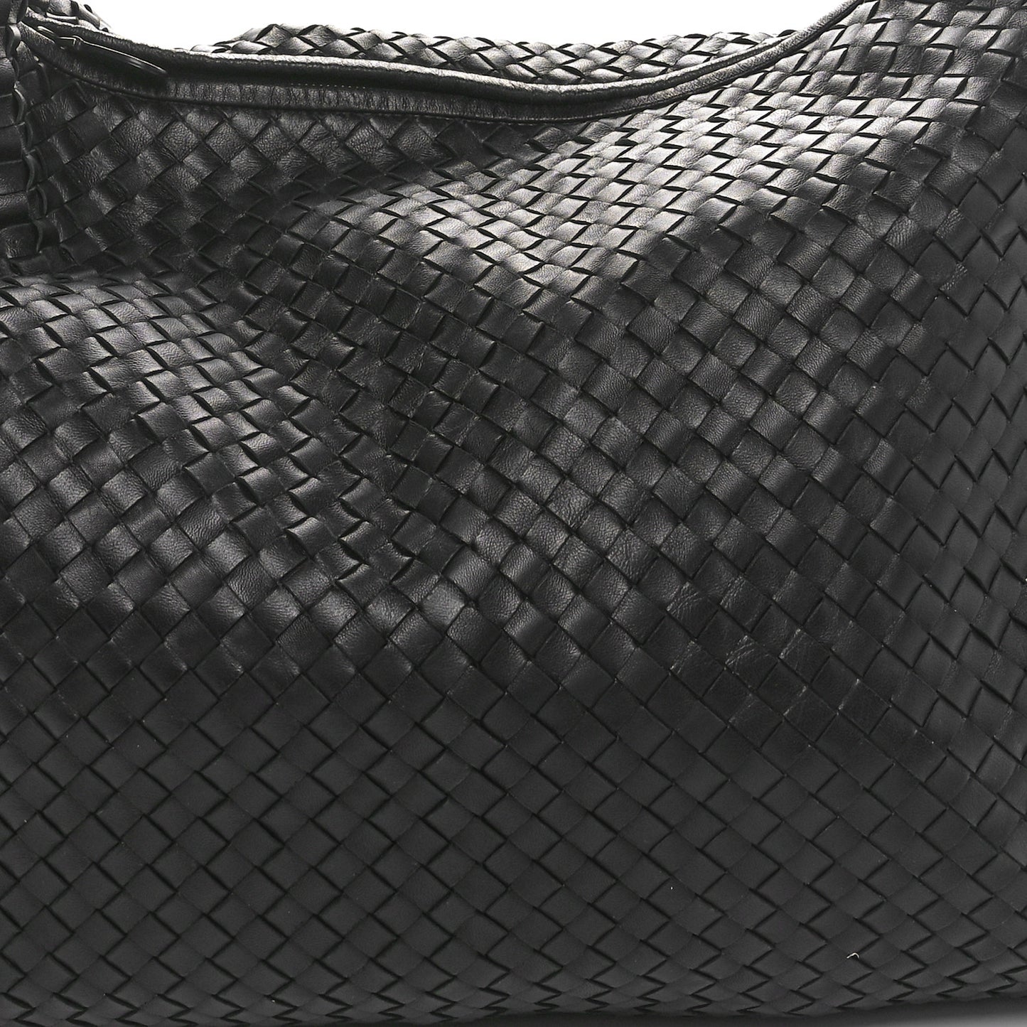 Nappa Intrecciato Maxi Veneta Hobo Black