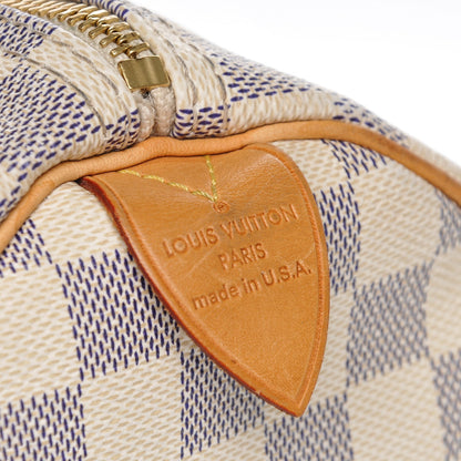 Louis Vuitton Damier Azur Speedy 35 5 of 9