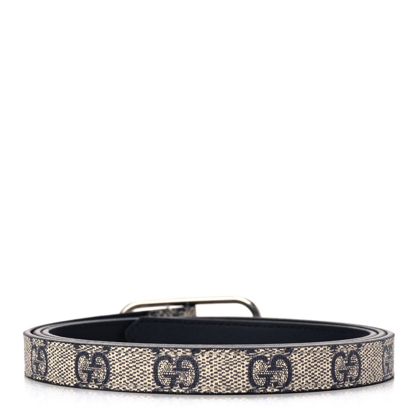 GG Supreme Monogram Jackie 1961 15mm Belt 110 44 Beige Blue