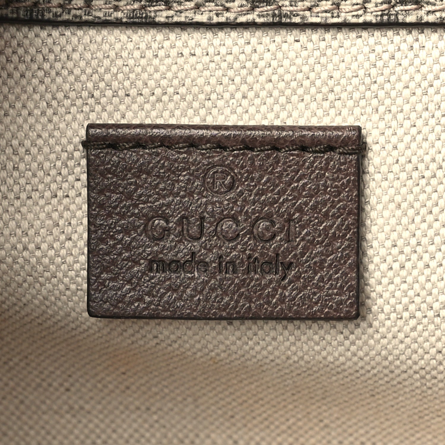 Gucci GG Supreme Monogram Web Small Neo Vintage Double Flap Messenger Bag Beige New Acero 6 of 10