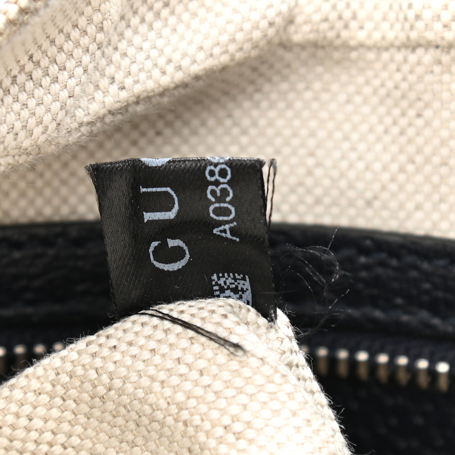Gucci GG Supreme Monogram Textured Calfskin Web Large Attache Shoulder Bag Beige Blue 8 of 12