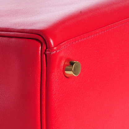 Hermes Gulliver Kelly Retourne 32 Rouge Vif 8 of 27