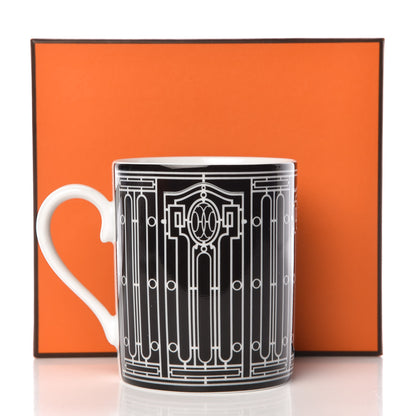 Hermes Porcelain H Deco Mug 6 of 6