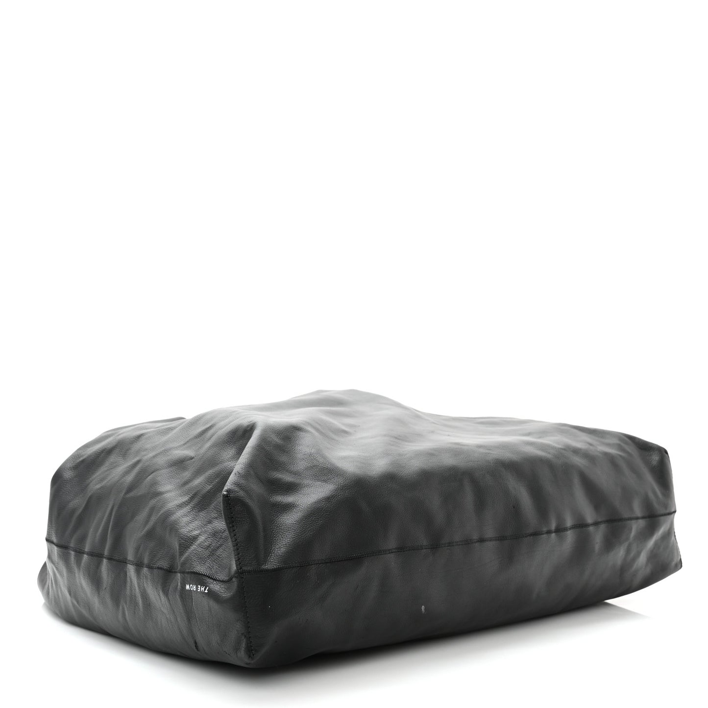 Grained Calfskin Bindle Two Bag Black