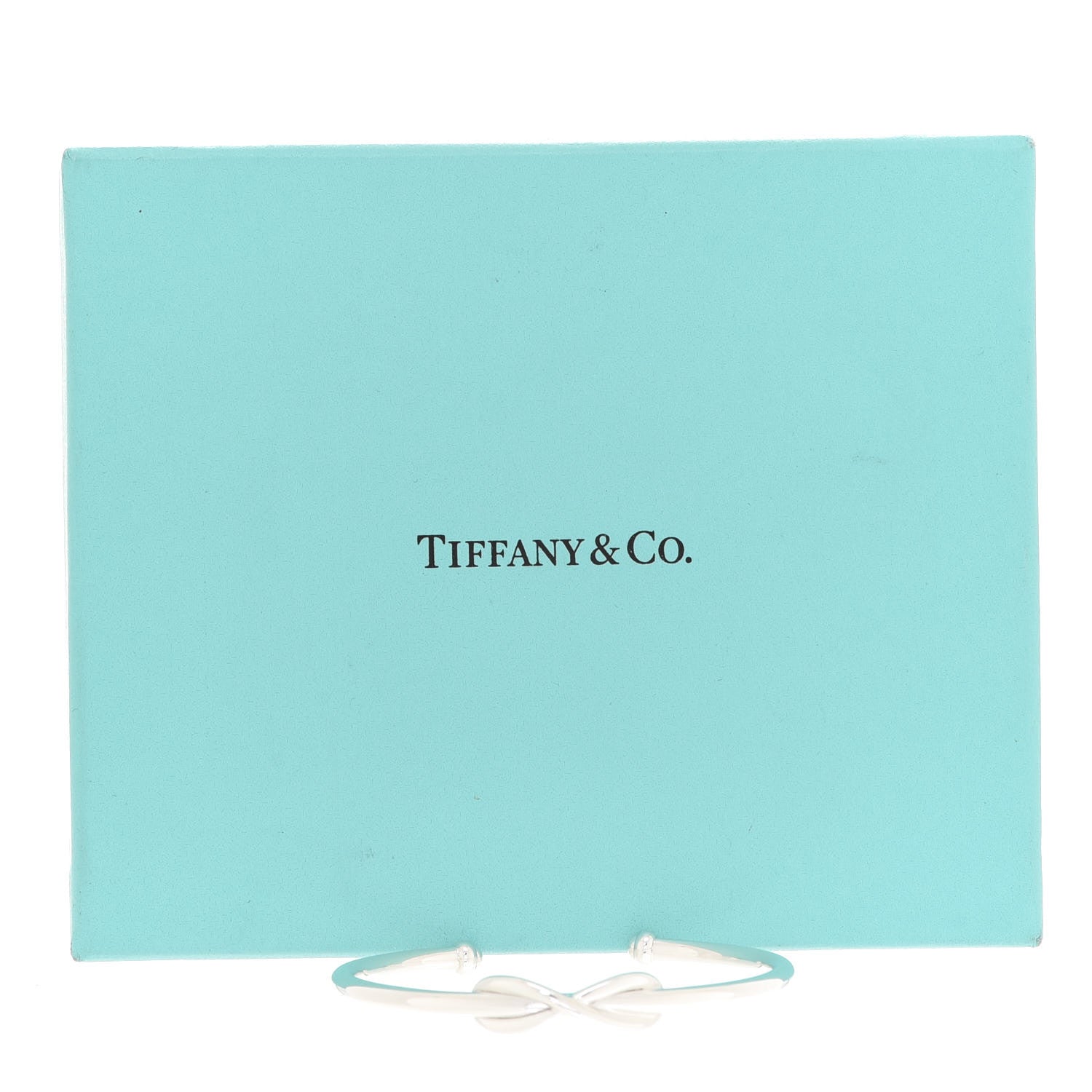 Tiffany Sterling Silver Infinity Cuff Bracelet 5 of 5