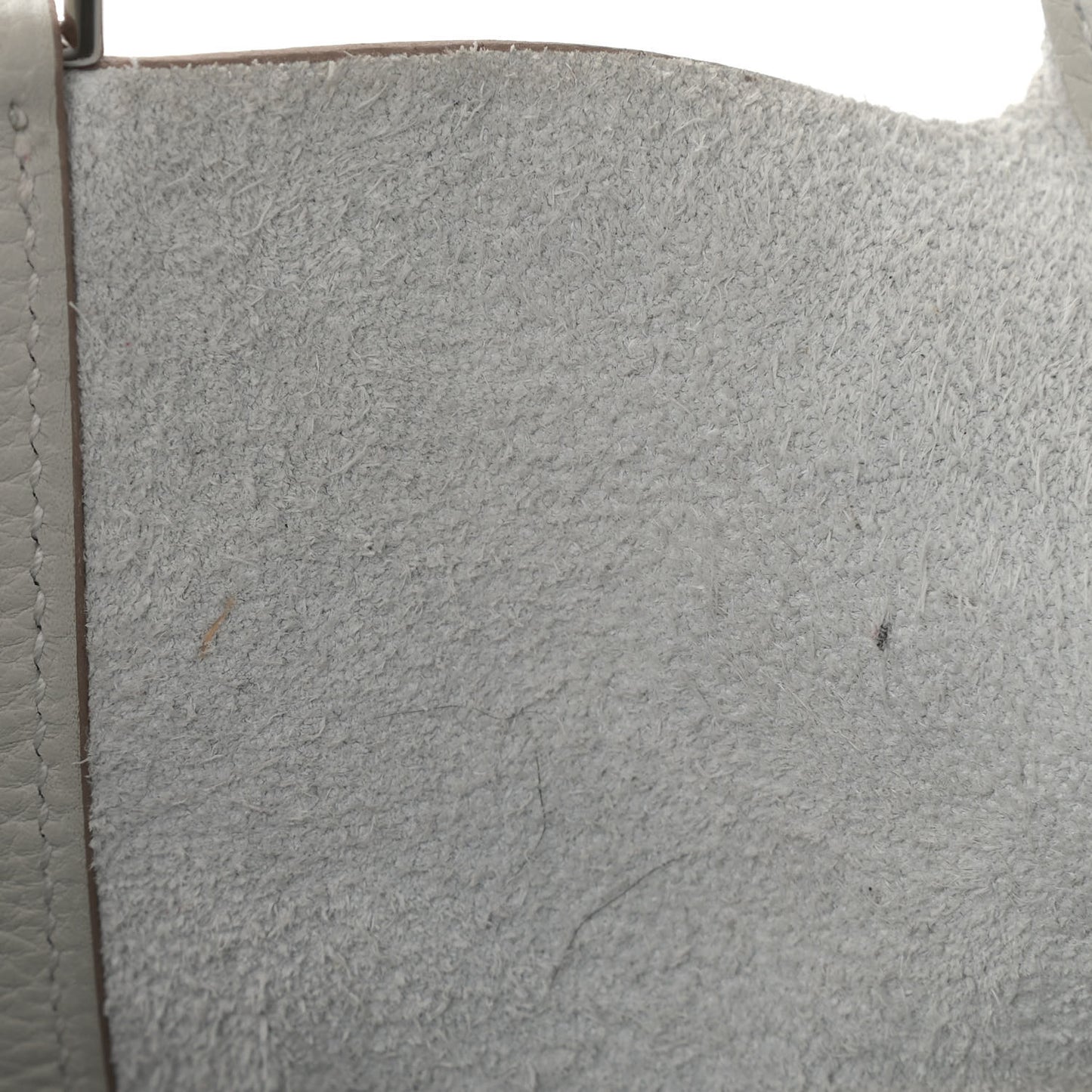 Taurillon Clemence Picotin Lock 22 MM Gris Perle