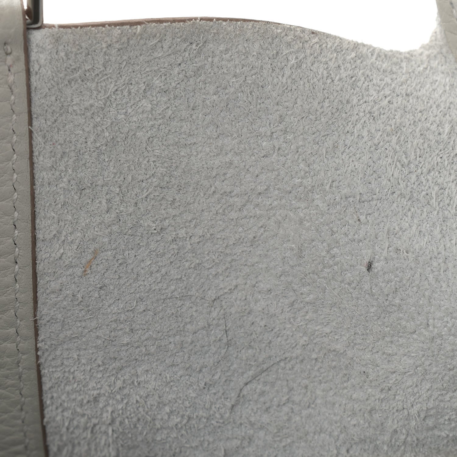Hermes Taurillon Clemence Picotin Lock 22 MM Gris Perle 12 of 12