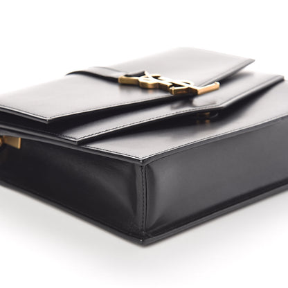 Saint Laurent Smooth Calfskin Medium Sulpice Monogram Shoulder Bag Black 7 of 8