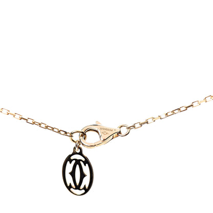 Cartier 18K Yellow Gold Diamond SM D'Amour Pendant Necklace 4 of 6