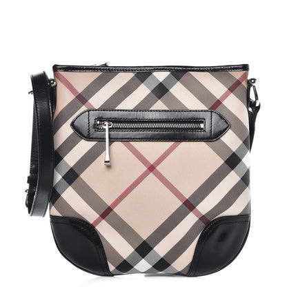 Burberry Supernova Check Small Dryden Crossbody Bag Black 1 of 14