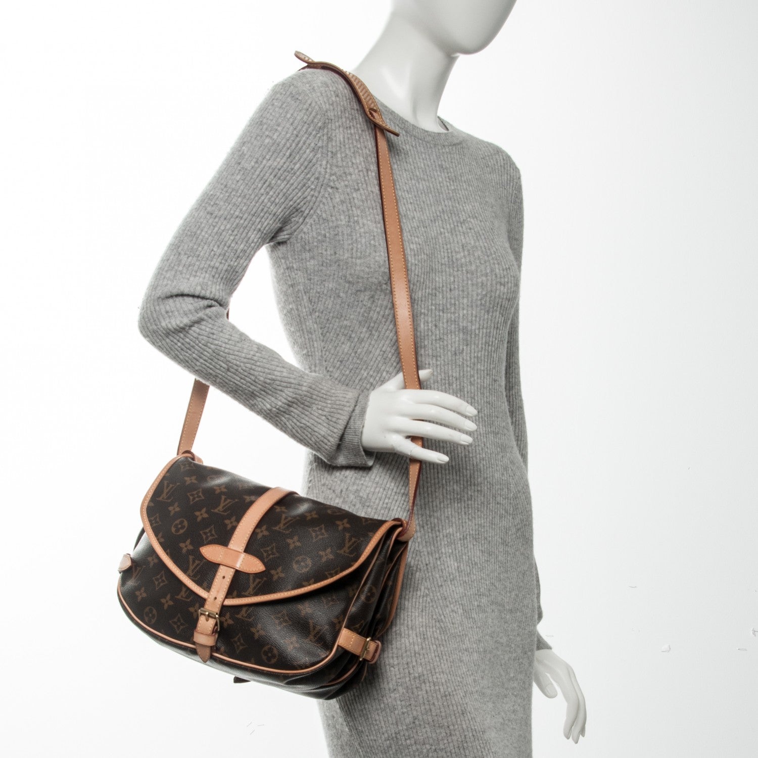 Louis Vuitton Monogram Saumur 30 2 of 7