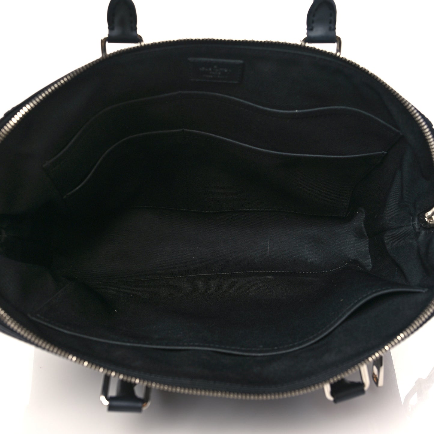 Damier Graphite Porte-Documents Jour