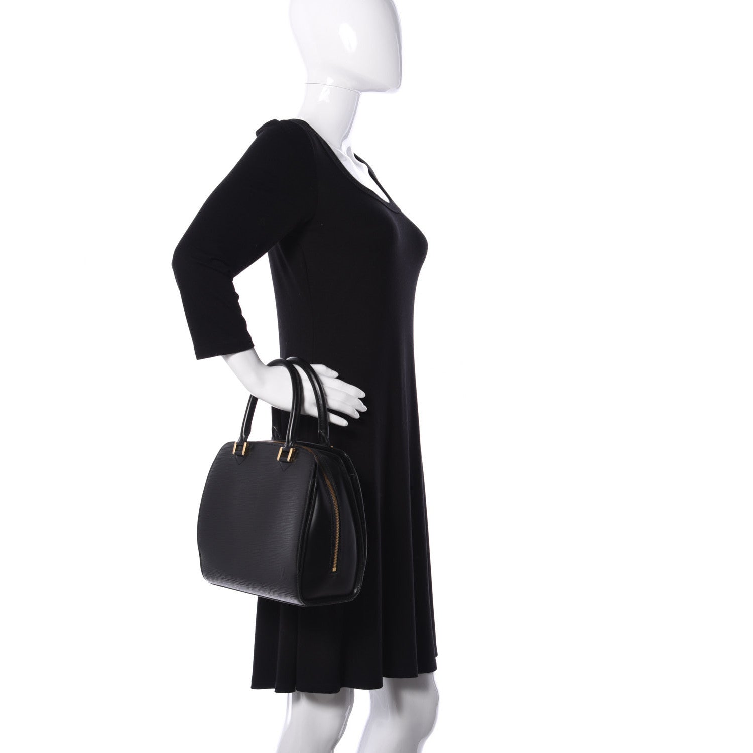 Louis Vuitton Epi Pont-Neuf Black 2 of 9