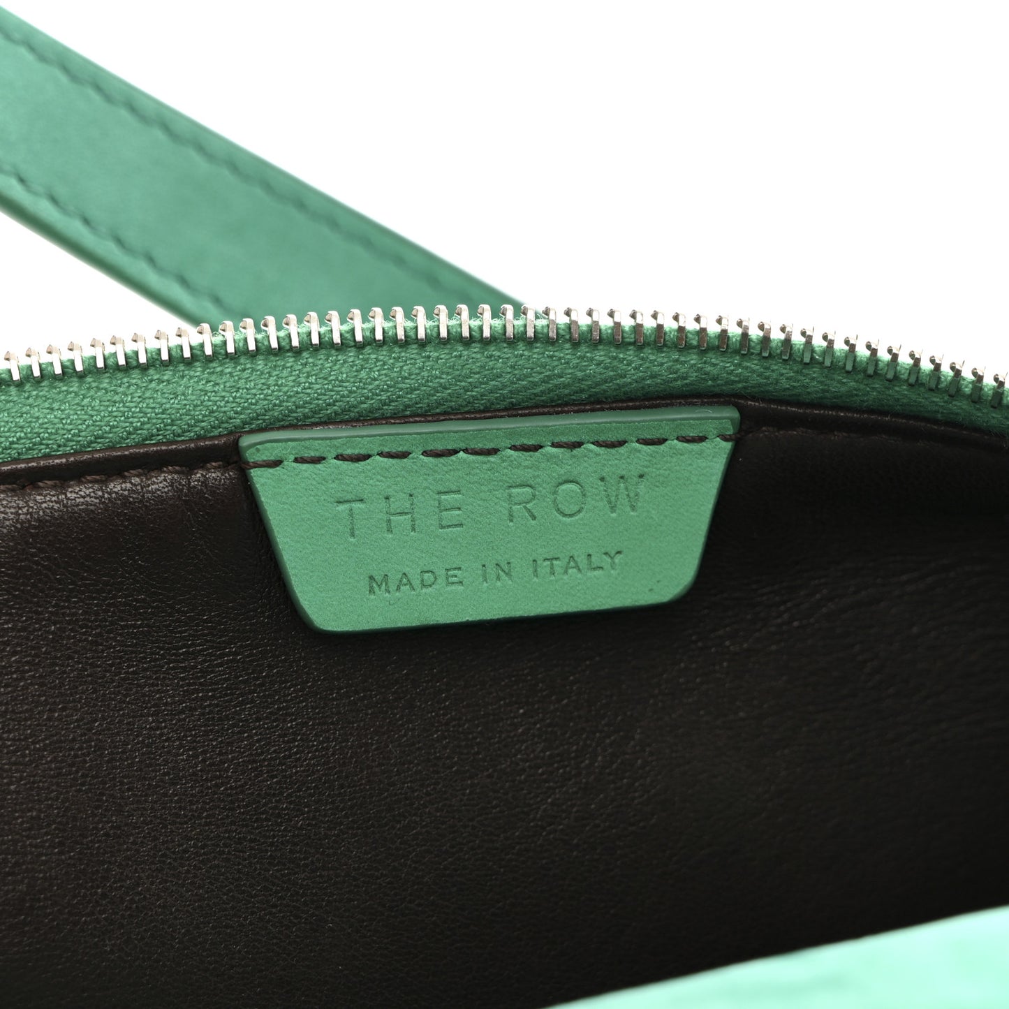Nubuck Large Morgan Shoulder Bag Fern