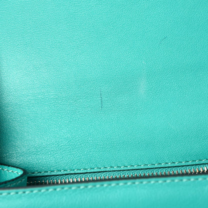 Valentino Garavani Vitello Small Rockstud Shoulder Flap Messenger Bag Opaline Green 8 of 8