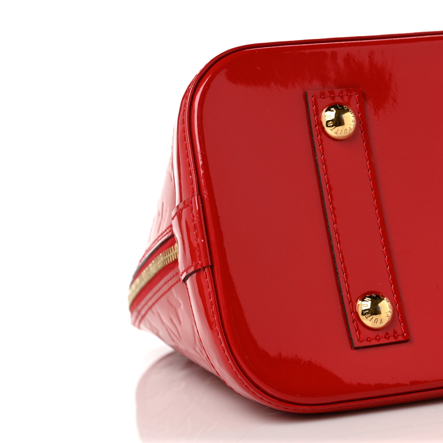 Louis Vuitton Vernis Alma PM Pomme D'Amour 7 of 8