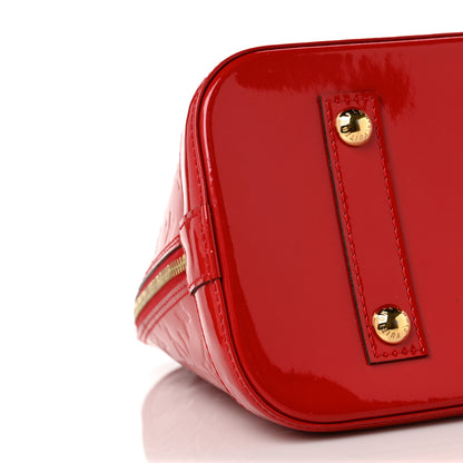 Louis Vuitton Vernis Alma PM Pomme D'Amour 7 of 8
