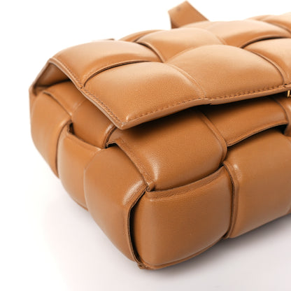 Bottega Veneta Nappa Maxi Intreccio Padded Cassette Crossbody Bag Caramel 7 of 8