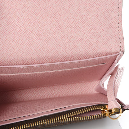Louis Vuitton Monogram Rosalie Coin Purse Rose Ballerine 7 of 9