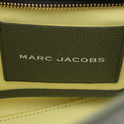 Marc Jacobs Grained Calfskin Small The Tote Bag Bronze Green 6 of 10