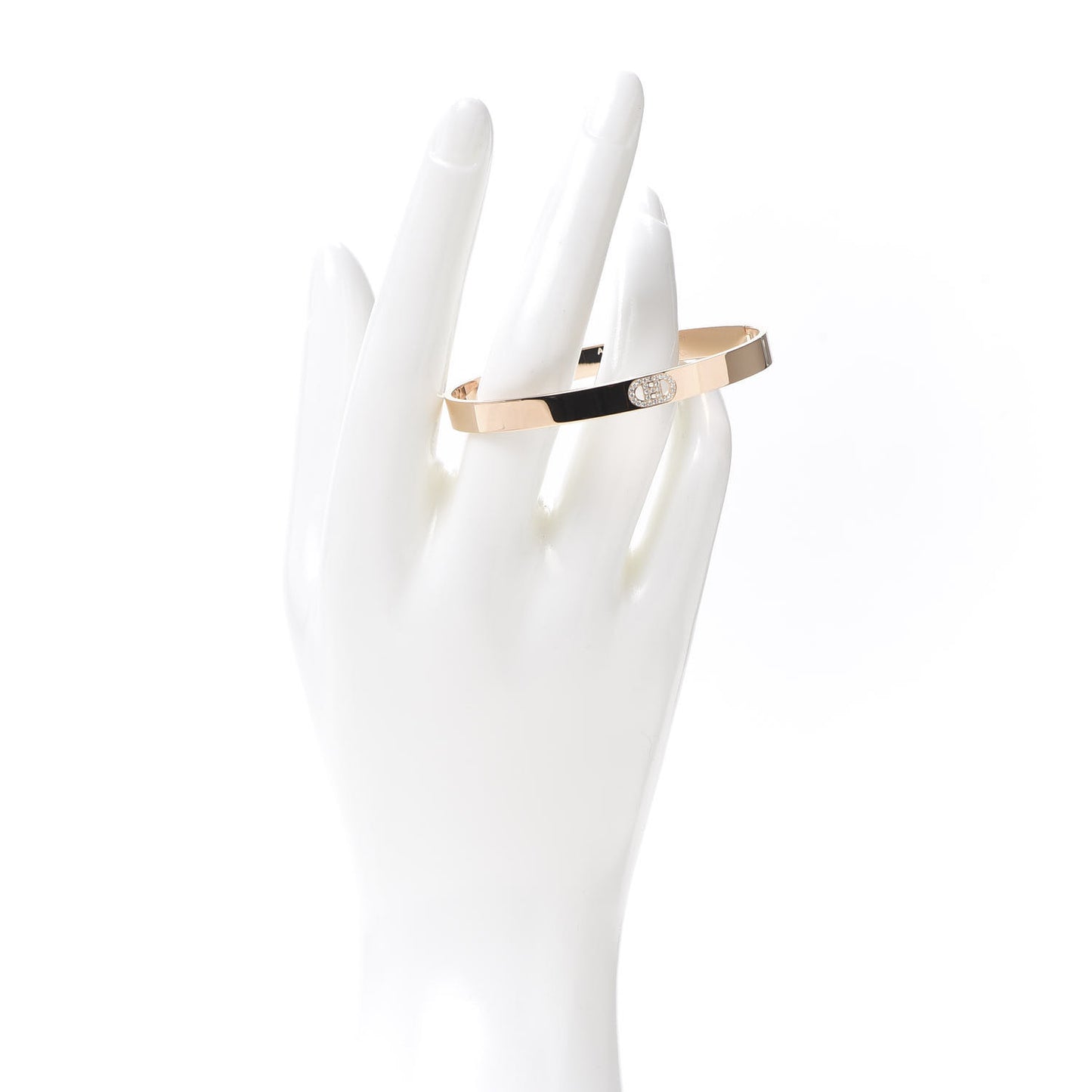 18K Rose Gold Diamond PM H D'Ancre Bracelet SH