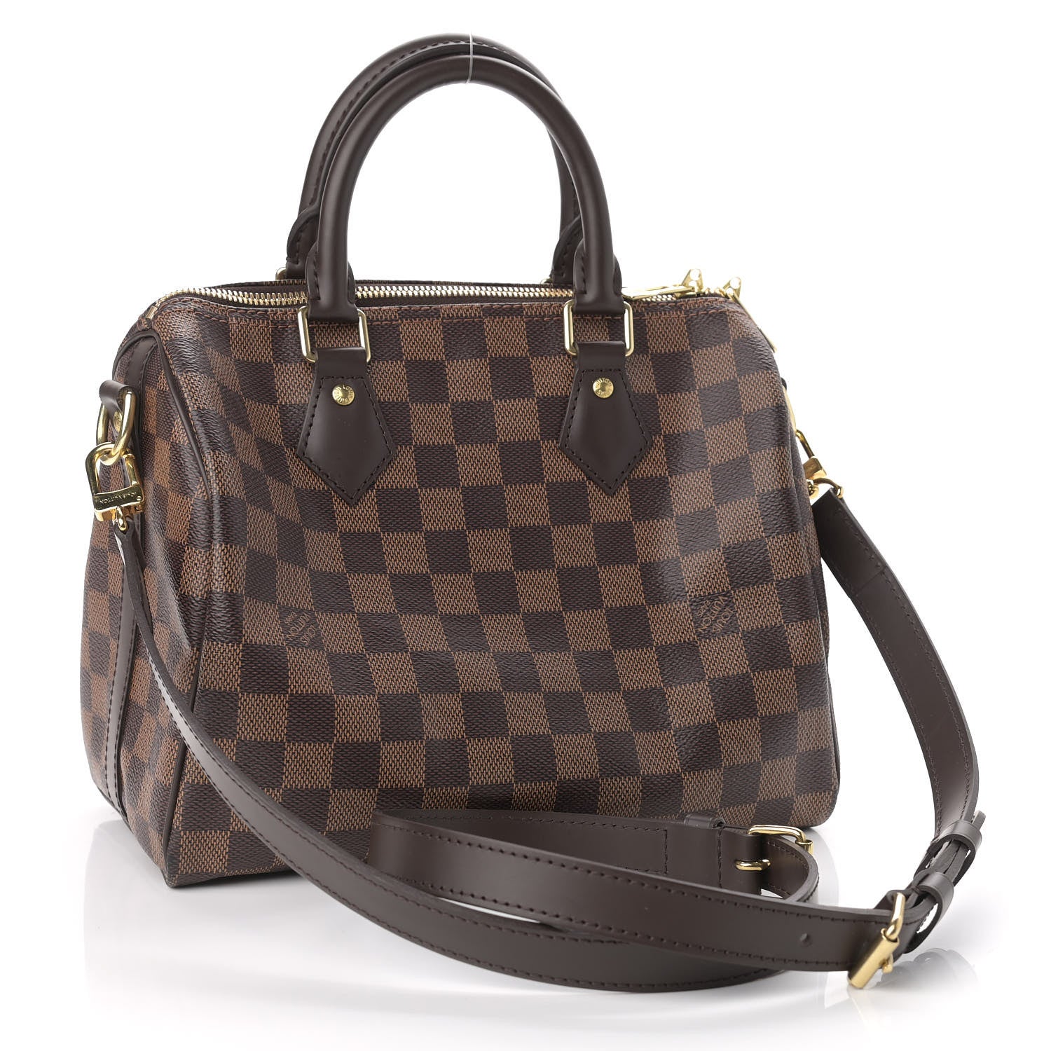 Louis Vuitton Damier Ebene Speedy Bandouliere 25 3 of 9