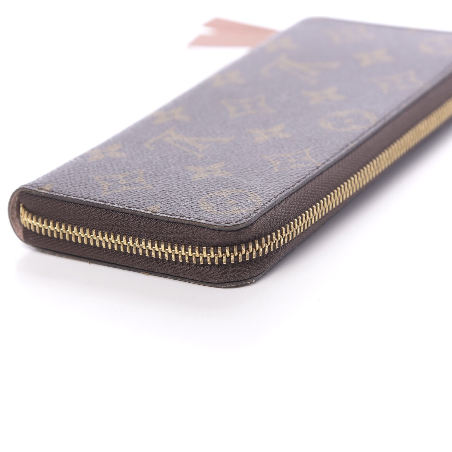 Louis Vuitton Monogram Clemence Wallet Rose Ballerine 9 of 11