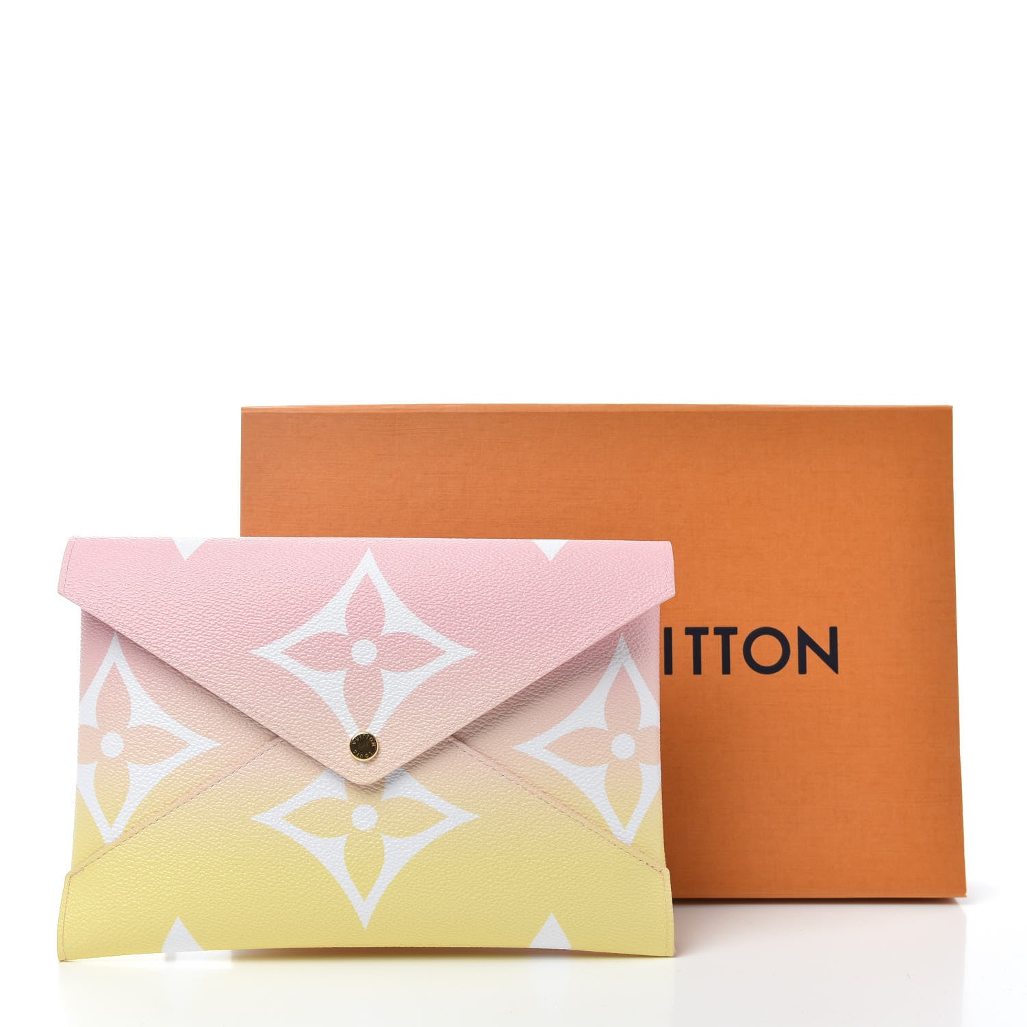 Louis Vuitton Monogram Giant By The Pool Large Kirigami Pochette Pink 7 of 7