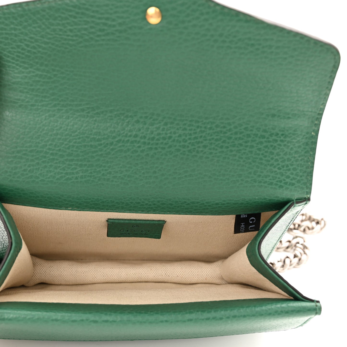 Calfskin Mini Dionysus Shoulder Bag Emerald