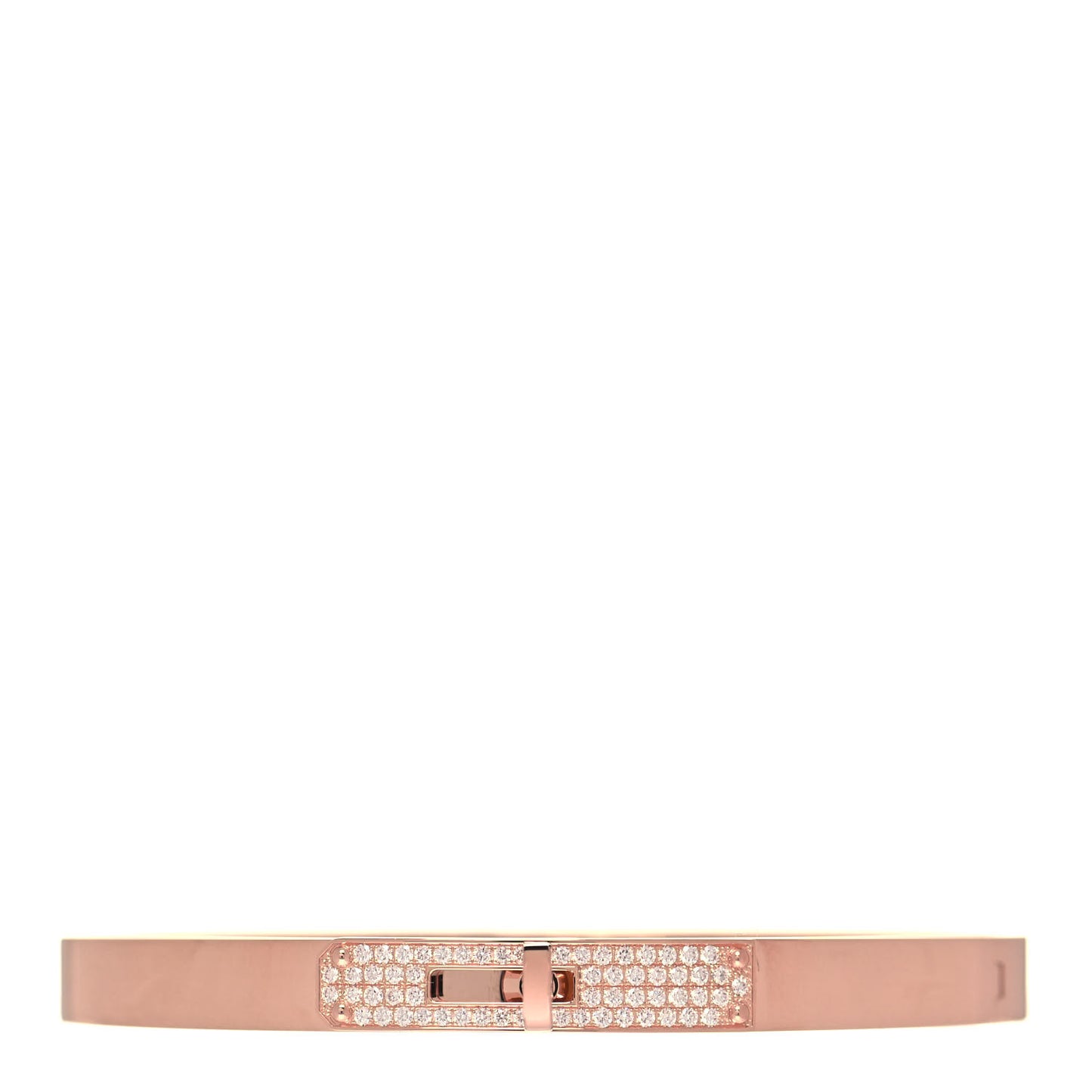18K Rose Gold Diamond PM Kelly Pave Bracelet ST