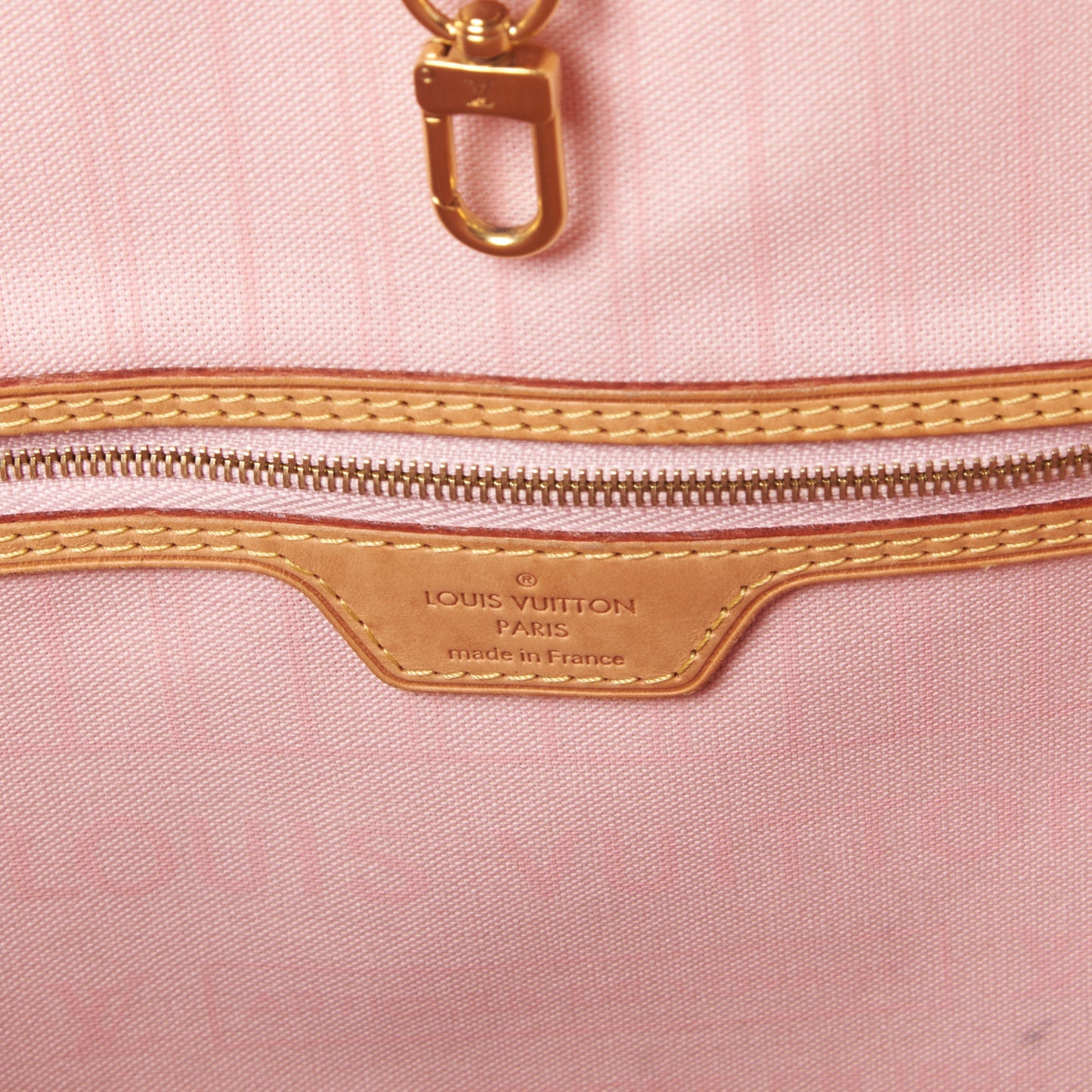Damier Azur Neo Neverfull MM Rose Ballerine