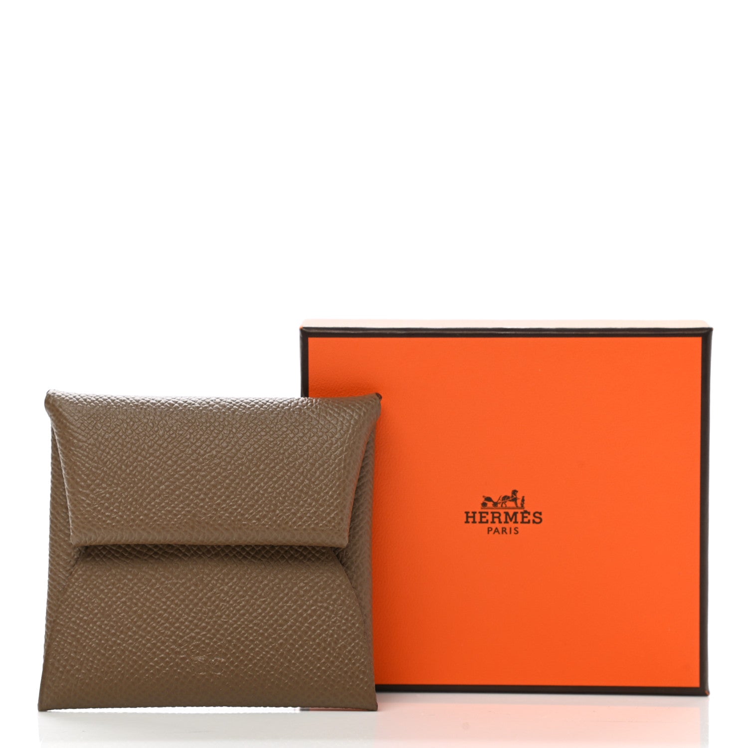 Hermes Epsom Bastia Coin Purse Etoupe 8 of 8