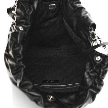 Chanel Shiny Calfskin Quilted Chanel 22 Black 6 of 10