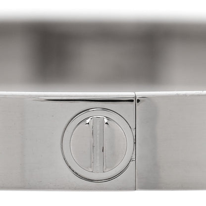 Cartier 18K White Gold Medium LOVE Bracelet 18 5 of 7