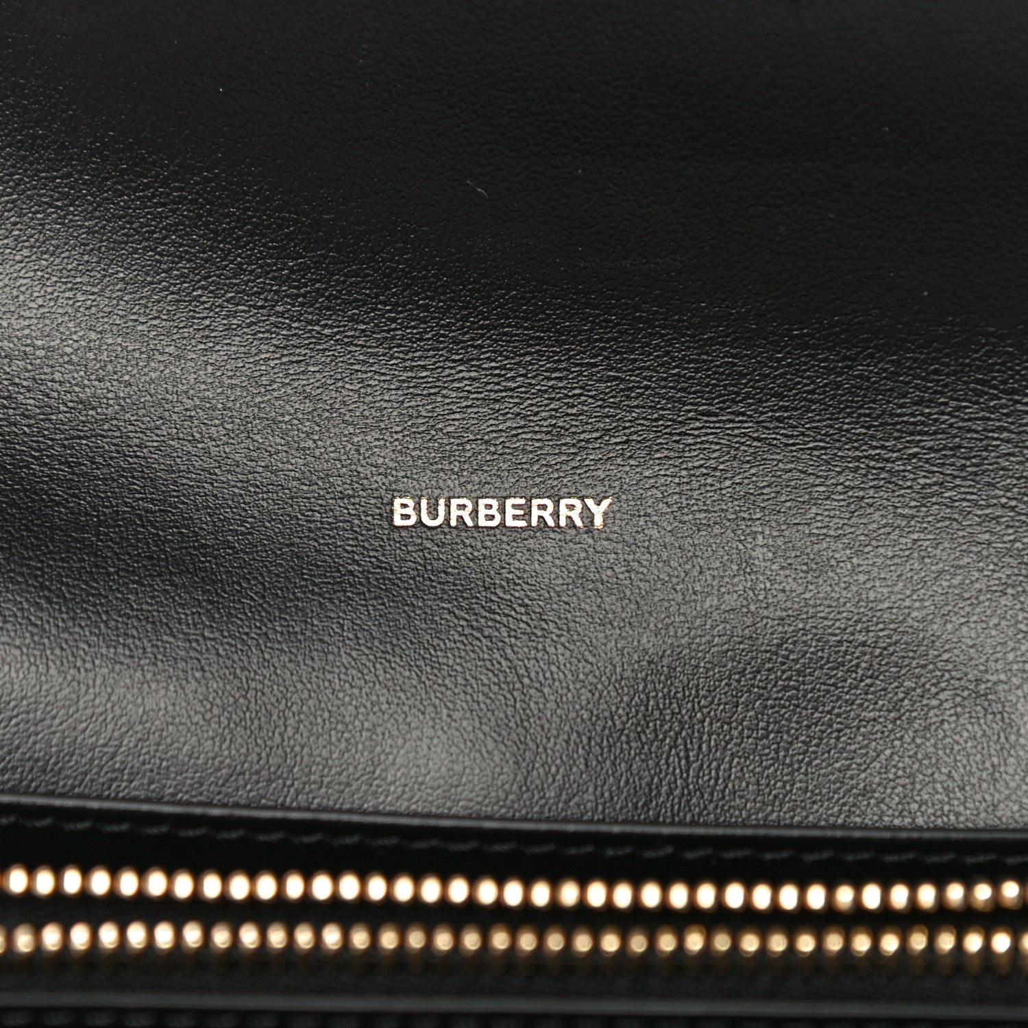 Burberry Vintage Check Grain Calfskin Halton Wallet Black 6 of 15