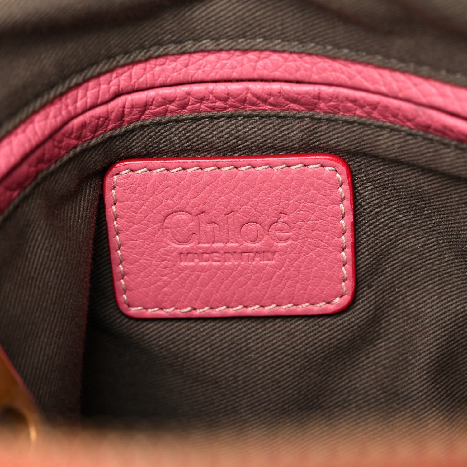 Chloe Calfskin Small Marcie Satchel Coral Pop 6 of 20