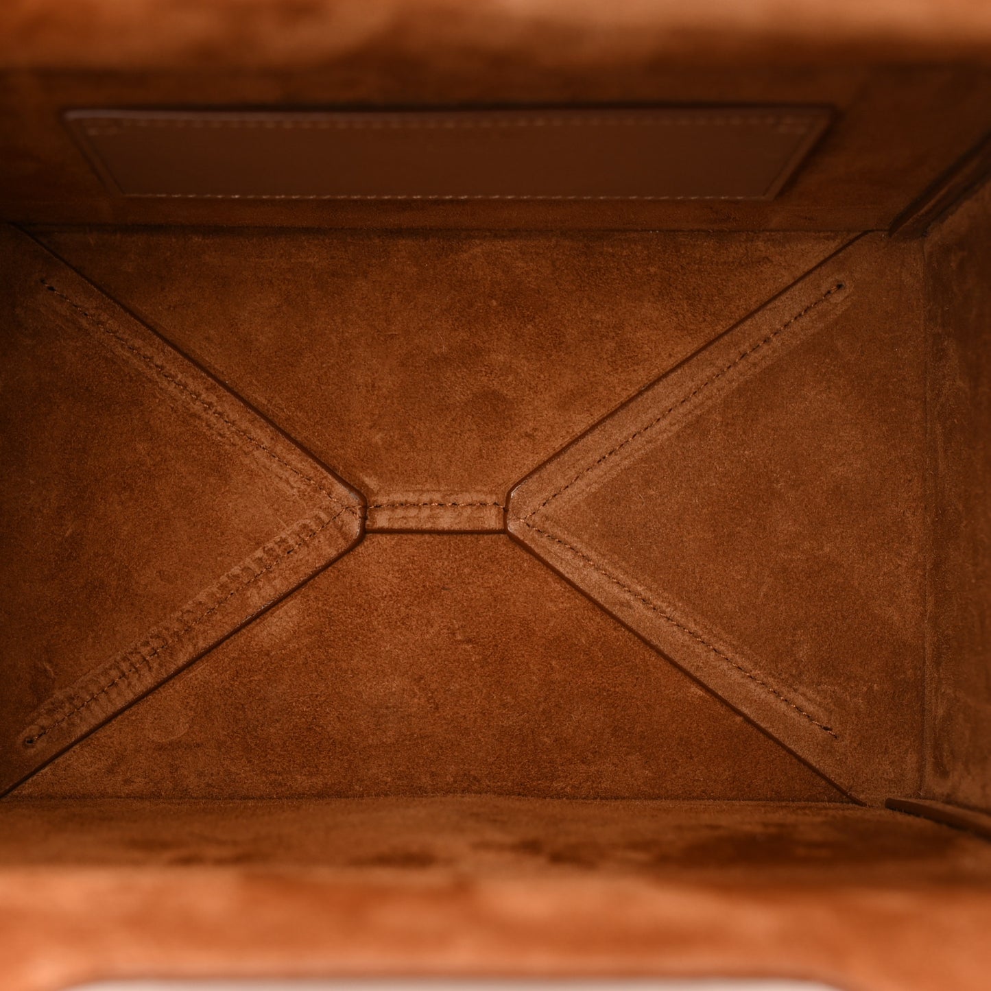 Calfskin Monogram Take Away Box Dusty Vintage Brown Gold