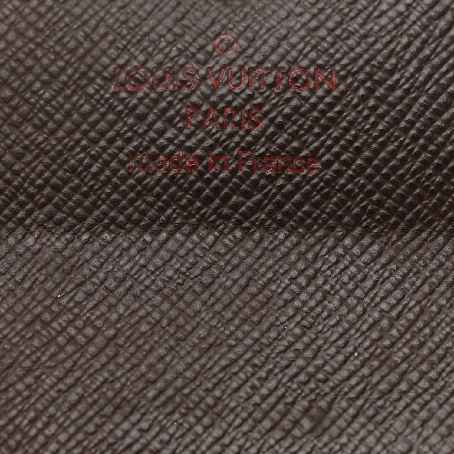 Louis Vuitton LOUIS VUITTON Damier Ebene Porte-Monnaie Plat Coin Purse Brown 6 of 6