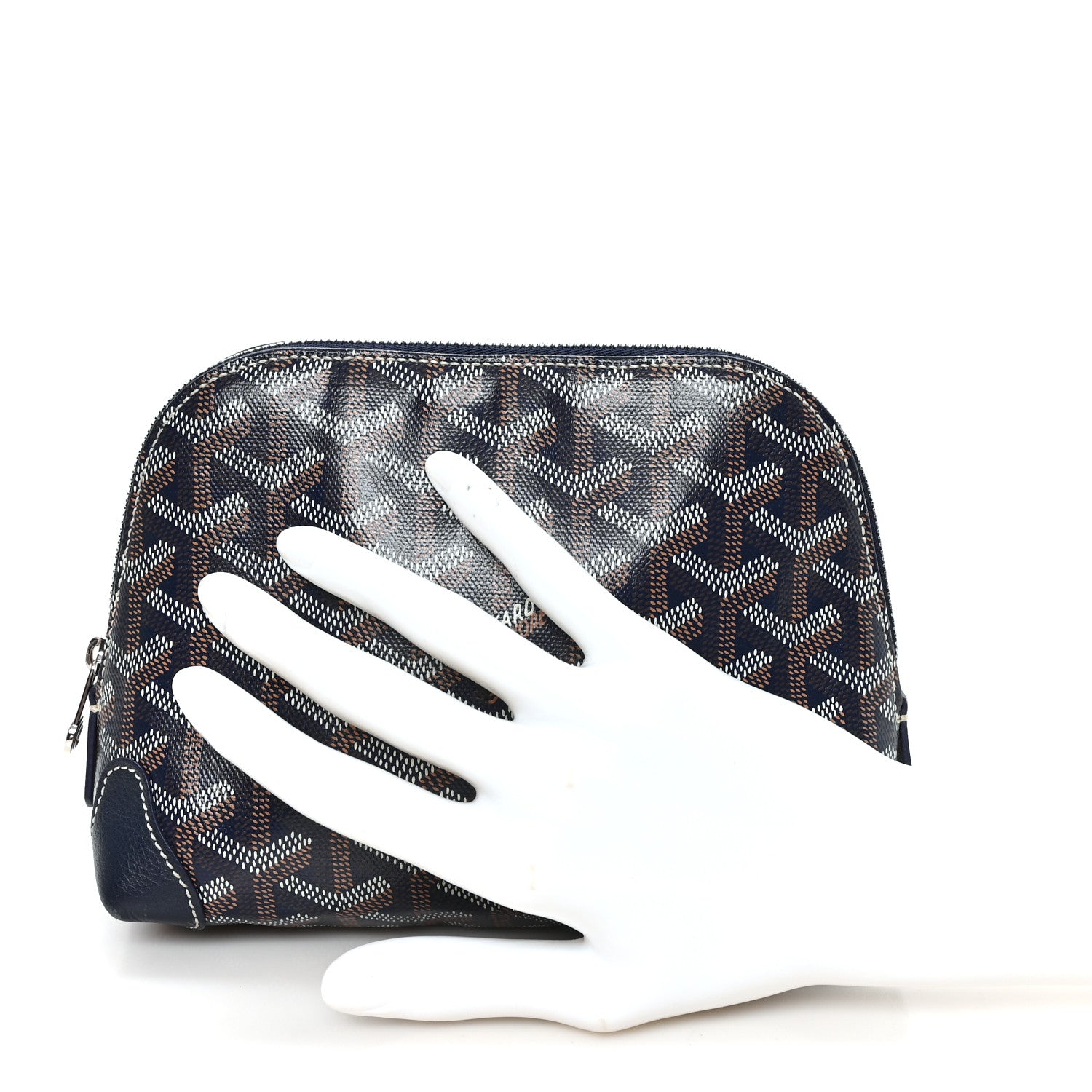 Goyard Goyardine Vendome Toiletry Pouch Navy 2 of 7