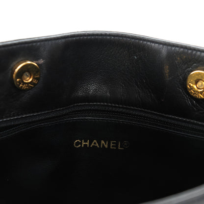 Chanel Lambskin Shoulder Bag Black 6 of 8