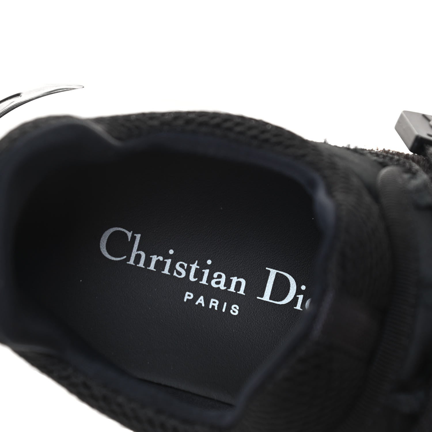 Christian Dior Technical Fabric Nylon Camouflage Womens D-Wander Sneakers 35 Black 6 of 7