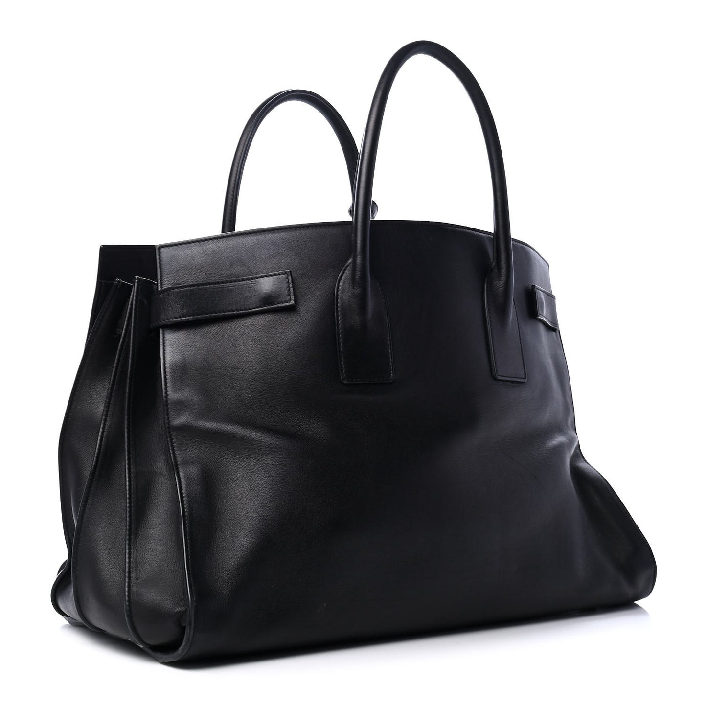 Calfskin Large Sac De Jour Carryall Black