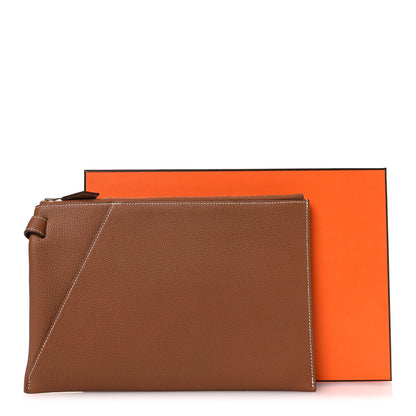 Hermes Togo Cabavertige 30 Pouch Gold 8 of 8