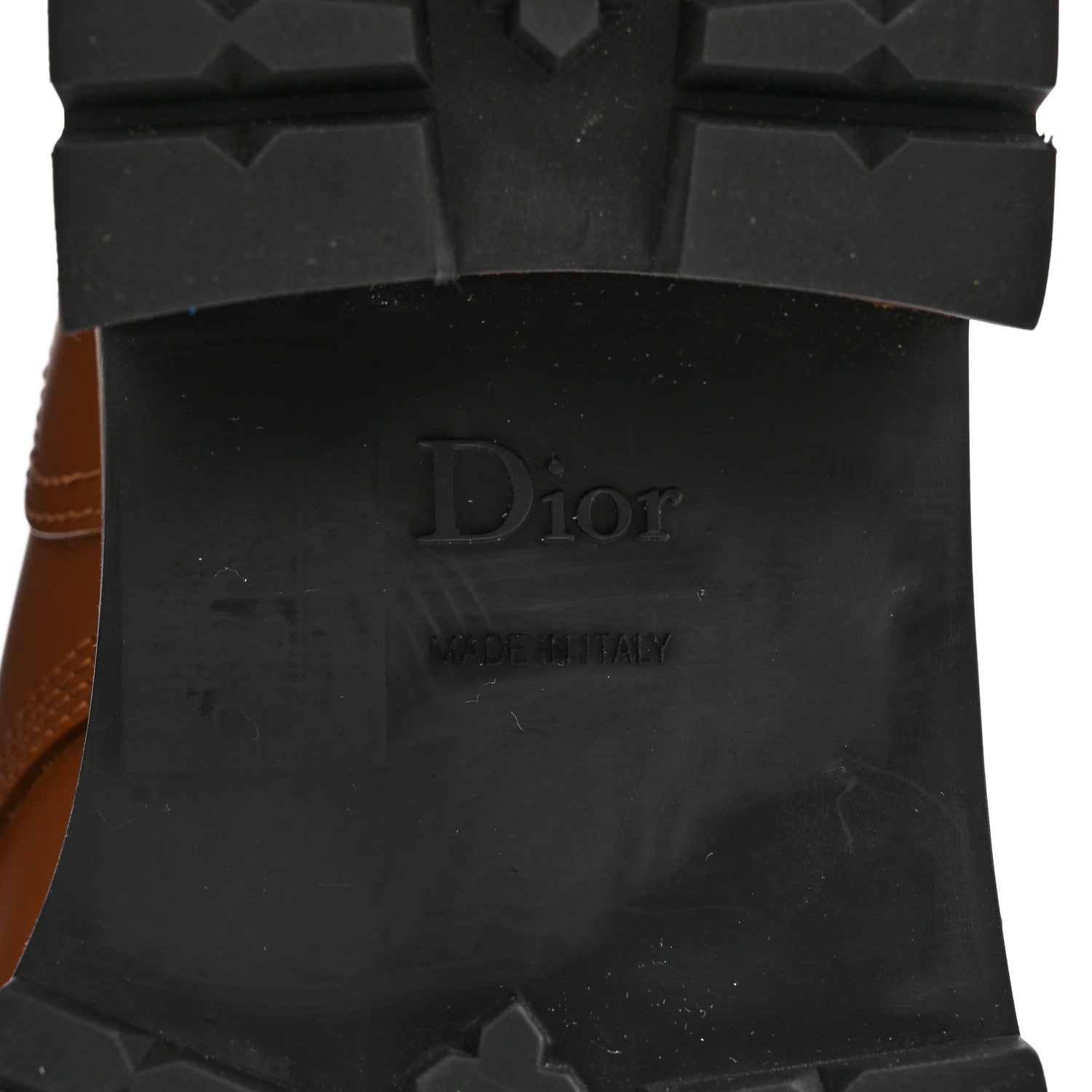 Christian Dior Calfskin Dior Quest 35mm Hiking Boots 38 Golden Saddle 6 of 12