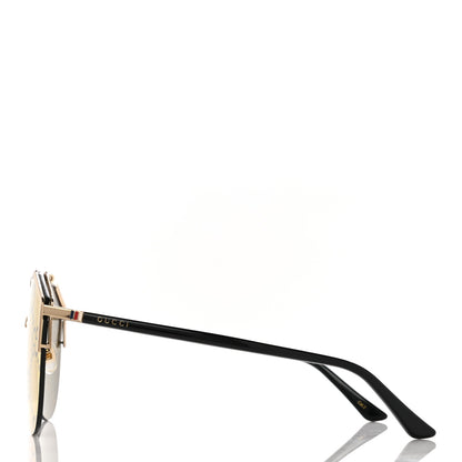 Gucci Metal Shield Sunglasses GG0584S Gold Multicolor 3 of 8